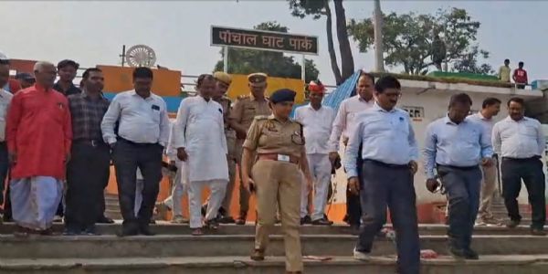 नहाय-खाय के साथ 4 दिवसीय छठ महापर्व शुरु, डीएम एसपी ने लिया जायजा