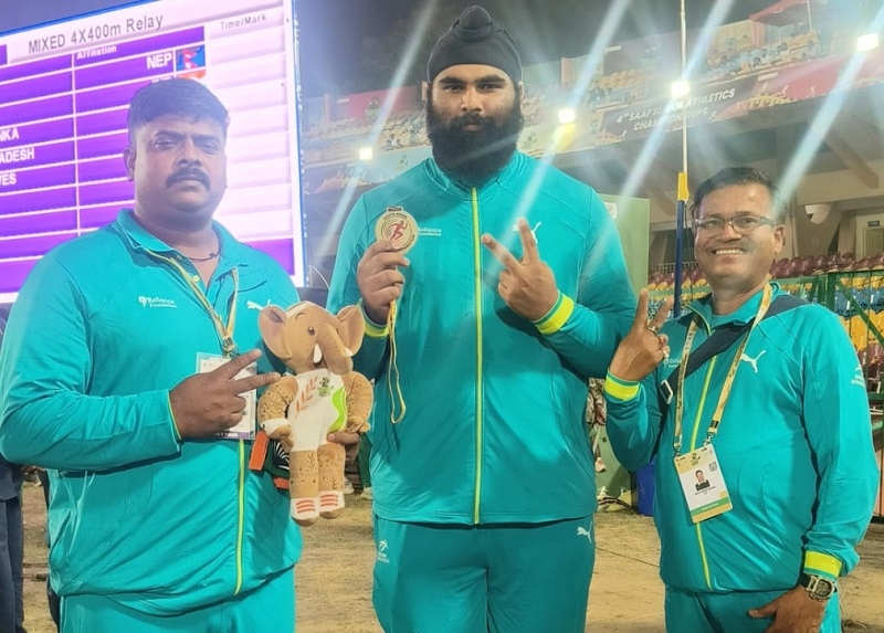 मध्य प्रदेश के समरदीप ने स्वर्ण पदक मध्य प्रदेश के समरदीप ने स्वर्ण पदक