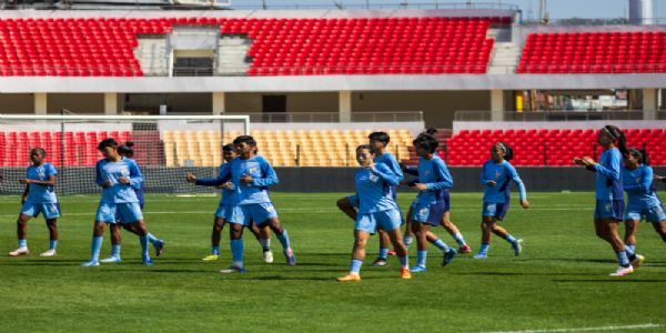 भारतीय महिला टीम खिलाड़ी (फोटो- अखिल भारतीय फुटबॉल महासंघ) भारतीय महिला टीम खिलाड़ी (फोटो- अखिल भारतीय फुटबॉल महासंघ)