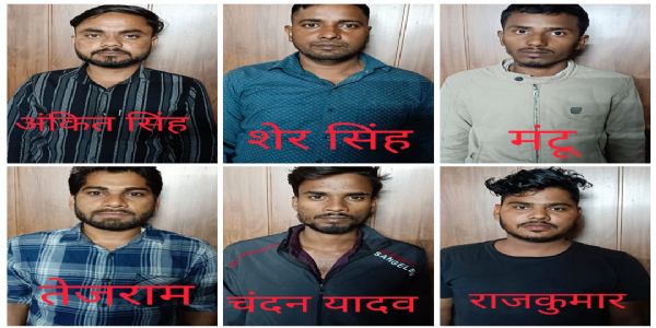 एसटीएफ ने बरेली से 6 अंतरराज्यीय अफीम तस्कराें काे गिरफ्तार किया