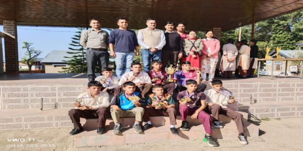 जिला स्तरीय अंडर14 छात्र बॉयज एथलेटिक्स मीट में छाए चौंतड़ा स्कूल के एथलीट