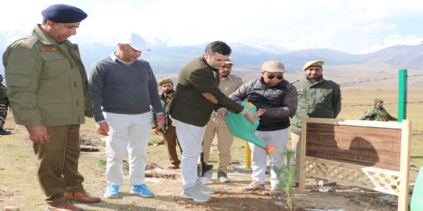 प्रधान मुख्य वन संरक्षक ने पीर पंजाल वन प्रभाग के तोसामैदान में विकास कार्यों की समीक्षा कीः
