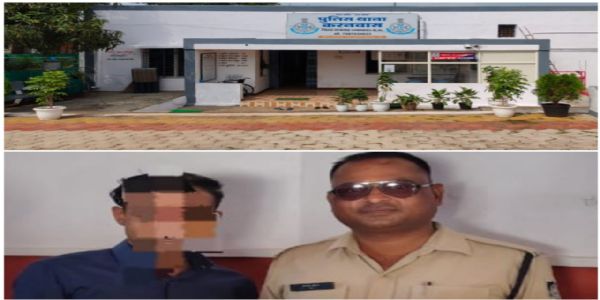 राजगढ़ःशराब लूट के मामले में सात माह से फरार आरोपित गिरफ्तार