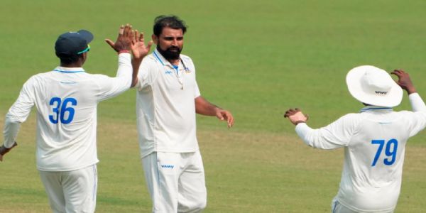 भारतीय तेज गेंदबाज मोहम्मद शमी भारतीय तेज गेंदबाज मोहम्मद शमी