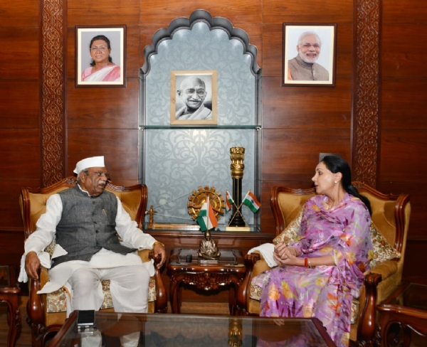 राज्यपाल से उपमुख्यमंत्री की शिष्टाचार भेंट राज्यपाल से उपमुख्यमंत्री की शिष्टाचार भेंट