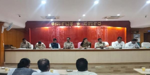 कर्नाटक के चित्तपुर में प्रस्तावित आरएसएस के पथ संचलन को लेकर बुलाई गई शांति बैठक बेनतीजा समाप्त