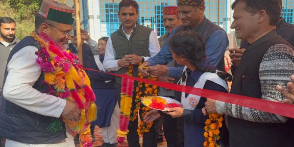 आपदा के 7 साल बाद टिकोची के छात्रों को मिला नया स्कूल भवन