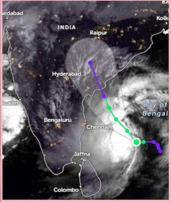 चक्रवाती तूफान मोंथा चक्रवाती तूफान मोंथा