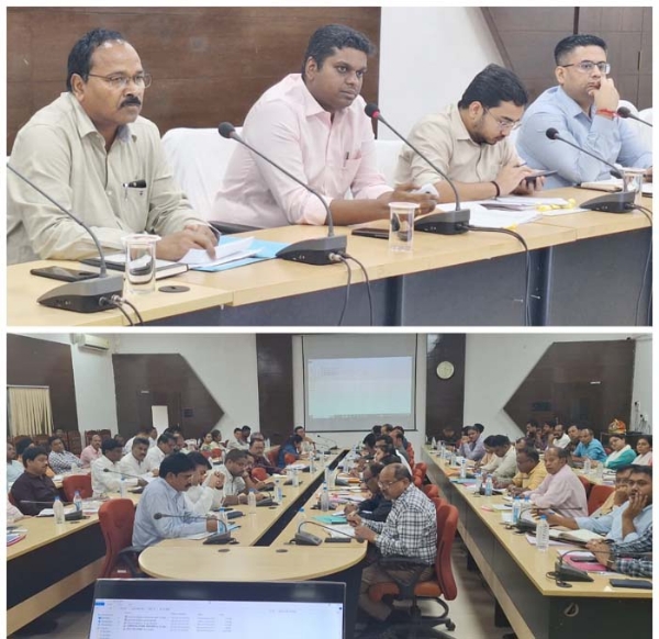 समय-सीमा की बैठक में कलेक्टर