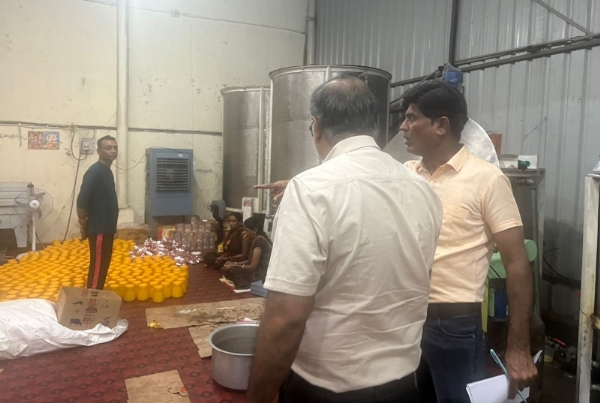 इंदौरः बड़ी मात्रा में मिलावटी घी जप्त