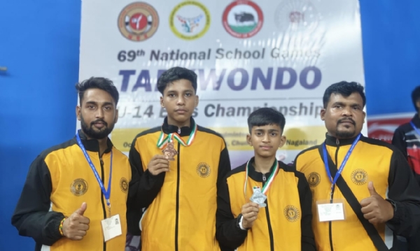 ताइक्वांडो प्रतियोगिता के विजेता खिलाडी ताइक्वांडो प्रतियोगिता के विजेता खिलाडी