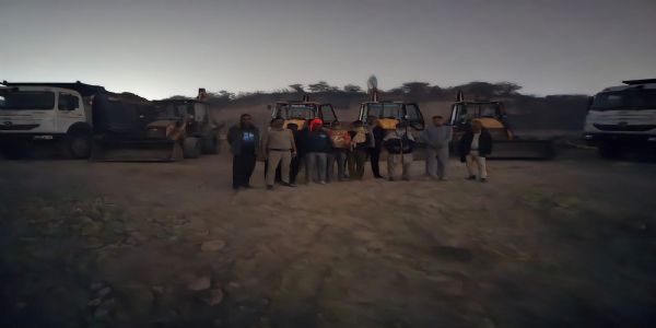 अवैध खनन के विरुद्ध बड़ी कार्यवाही, 5 जेसीबी और 4 टिप्पर जब्त