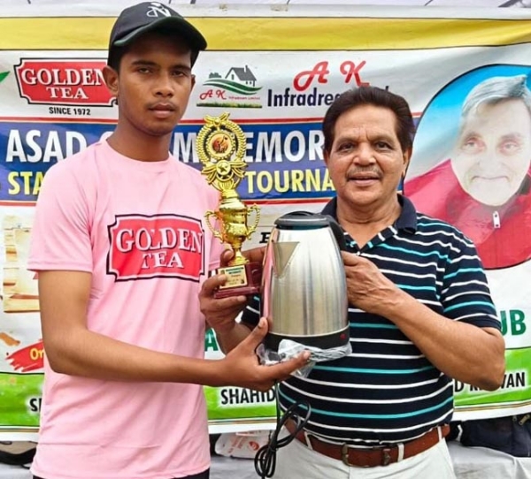 मोहम्मद अनस मैन ऑफ द मैच मोहम्मद अनस मैन ऑफ द मैच