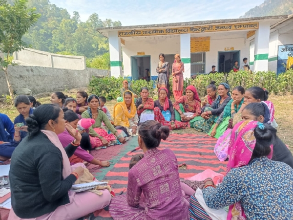 खिरद्वारी गांव में आयोजित  शिविर खिरद्वारी गांव में आयोजित  शिविर