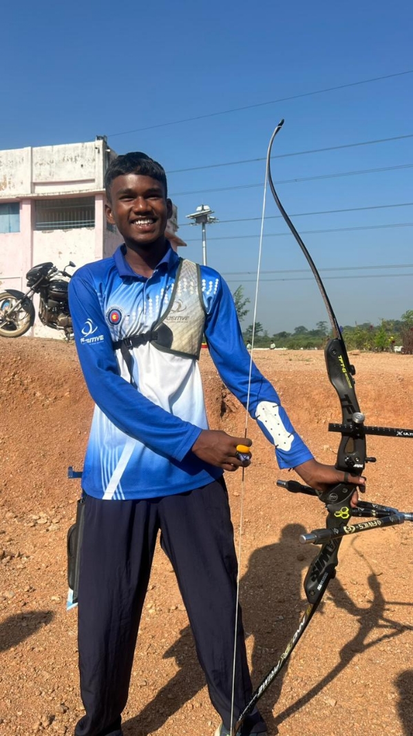 झोंगो पाहन का भारतीय तीरंदाजी टीम में चयन