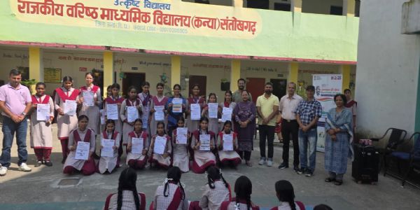 स्वच्छता पर नारा लेखन प्रतियोगिता, 110 ने लिया भाग