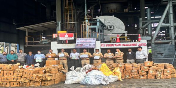 ठाणे में 1056किलो व 2693लीटर कोडीन कफ सिरप सहित 143 करोड़ के ड्रग नष्ट किए