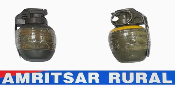 अमृतसर में दो हैंड ग्रेनेड समेत एक संदिग्ध गिरफ्तार