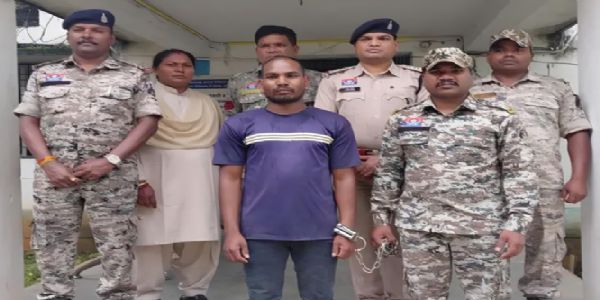 नाबालिक पीड़िता के साथ दुष्कर्म करने वाला आराेपित गिरफ्तार