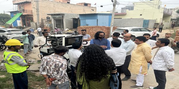 गुरुग्राम: मानेसर निगम क्षेत्र में राेबाेट से की जाएगी सीवर की सफाई