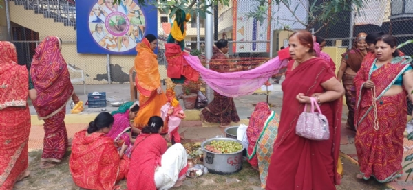 कार्तिक शुक्ल नवमी को भक्ति भाव से मनाई गई आंवला नवमी कार्तिक शुक्ल नवमी को भक्ति भाव से मनाई गई आंवला नवमी