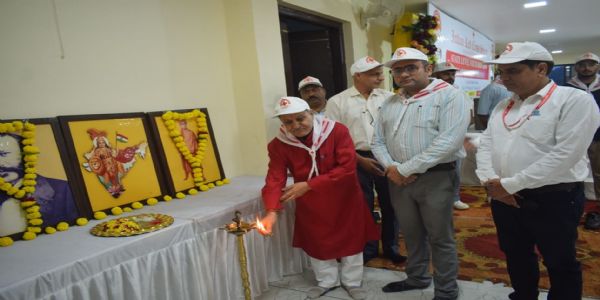 उज्जैन में हरियाणा का पांच दिवसीय राज्यस्तरीय यूथ रेडक्रास प्रशिक्षण शिविर प्रारंभ