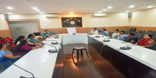 कोरबा : लैंगिक उत्पीड़न आंतरिक शिकायत परिवाद समिति की बैठक संपन्‍न