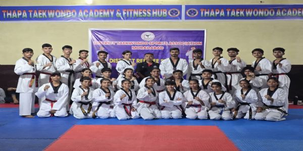 जिला स्तरीय ताइक्वांडो रेफरी सेमिनार में 40 ताइक्वांडो प्रशिक्षकों ने सीखी बारीकियां