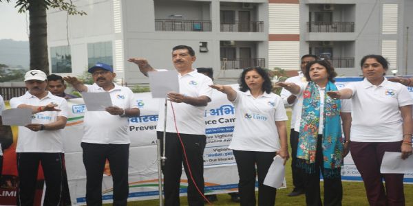 सरदार पटेल की जयंती पर आयोजित हुआ वॉक फॉर यूनिटी एंड इंटीग्रिटी कार्यक्रम