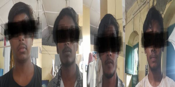 वैद्यबाटी में हुए धमाके के मामले में चार गिरफ्तार