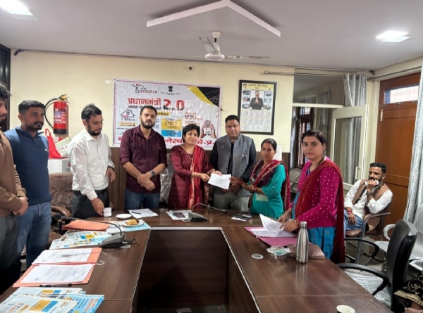 प्रधानमंत्री आवास योजना शहरी के तहत कार्यक्रम का अयोजन। प्रधानमंत्री आवास योजना शहरी के तहत कार्यक्रम का अयोजन।