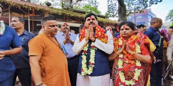 मध्यप्रदेश के मुख्यमंत्री डॉ. यादव ने मां कामाख्या का लिया आशीर्वाद