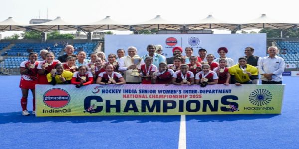 रेलवे स्पोर्ट्स प्रमोशन बोर्ड ने जीता सीनियर महिला अंतर-विभागीय राष्ट्रीय चैंपियनशिप का खिताब