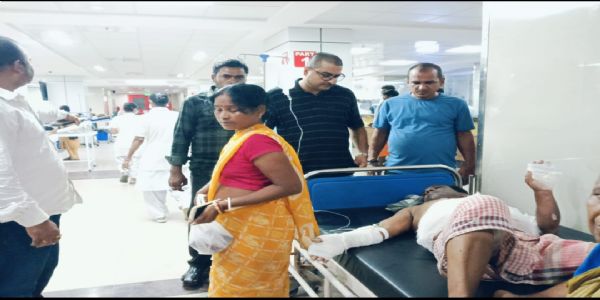 (अपडेट) आवास प्लाजा में लगी आग गलने की घटना की सूचना पर पहुंचे विधायक