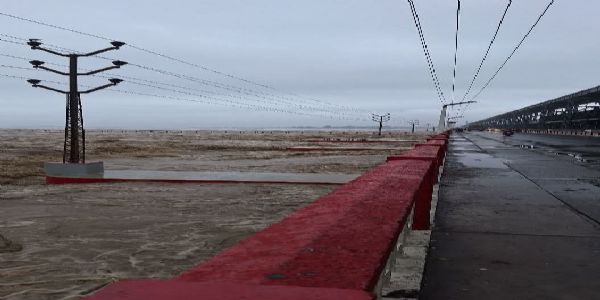 कोशी बराज का ताजा हालात