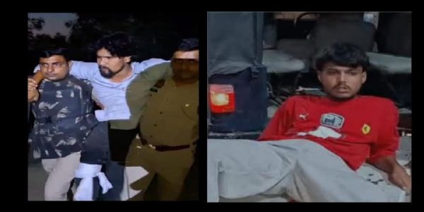 12 घंटे के बाद दूसरी मुठभेड़, शोभित ठाकुर की हत्या में फरार 25-25 हजार के दो और इनामी आरोपित गिरफ्तार