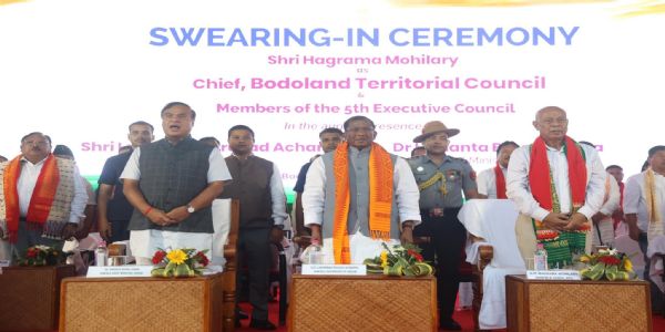 हग्रामा मोहिलारी चौथी बार बने बीटीसी के मुख्य कार्यकारी सदस्य