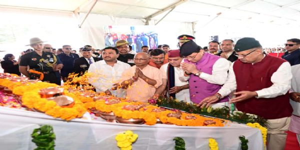 सैन्य धाम अमर आत्माओं का प्रतीक, आने वाली पीढ़ियों को करेगा प्रेरित: मुख्यमंत्री