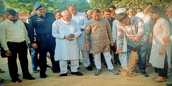 हरियाणा के खाद आपूर्ति मंत्री ने पानीपत व समालखा अनाज मंडी का किया निरीक्षण
