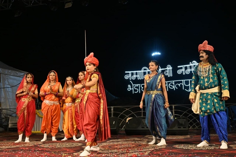 नर्मदा महोत्सव के दूसरे दिन सांस्कृतिक संध्या