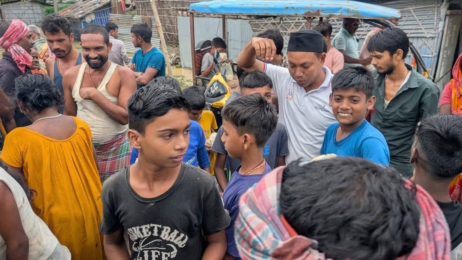 राहत और बचाव कार्य में जुटे राष्ट्रीय स्वयंसेवक संघ (RSS) के स्वयंसेवक