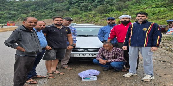 ज्वाली में मंडी का नशा तस्कर ढाई किलो चरस के साथ गिरफ्तार