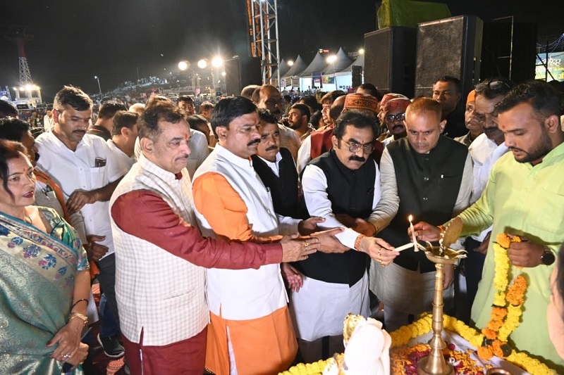 नर्मदा महोत्सव के दूसरे दिन सांस्कृतिक संध्या