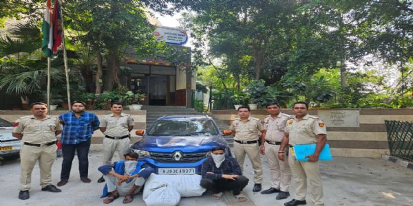 राजस्थान में छापा मार कर पुलिस ने दो ड्रग्स तस्कर पकड़े