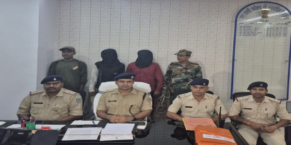 चेन स्नैचिंग गिरोह के दो सदस्य गिरफ्तार
