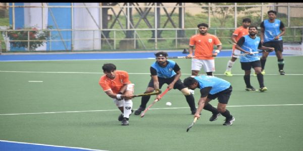 सीनियर पुरुष अंतर-विभागीय हॉकी चैंपियनशिप: महालेखाकार, एफसीआई, पीएसपीबी और एसएससीबी सेमीफाइनल में