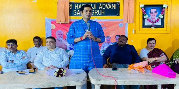 ठाणे कोपरी में बीजेपी जीएसटी सुधार सम्मेलन