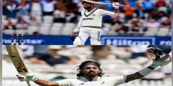 रवींद्र जडेजा और केएल राहुल