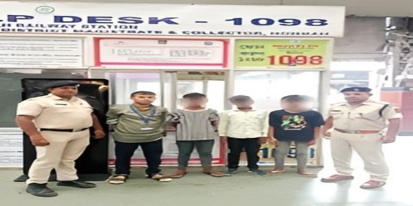 शालीमार स्टेशन पर आरपीएफ की सतर्कता—“नन्हे फ़रिश्ते” पहल के तहत तीन नाबालिग सुरक्षित बचाए गए