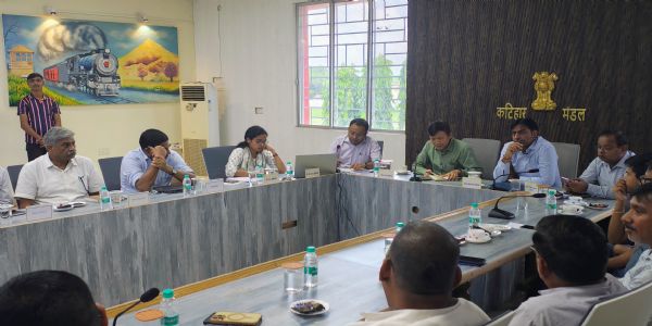 कटिहार रेलमंडल में व्यापारियों की समस्याओं का समाधान को ले रेलवे प्रशासन की पहल